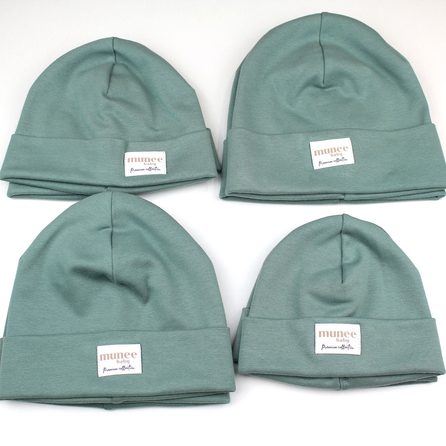 Cappellino in cotone elasticizzato per mezze stagioni 0-10 anni