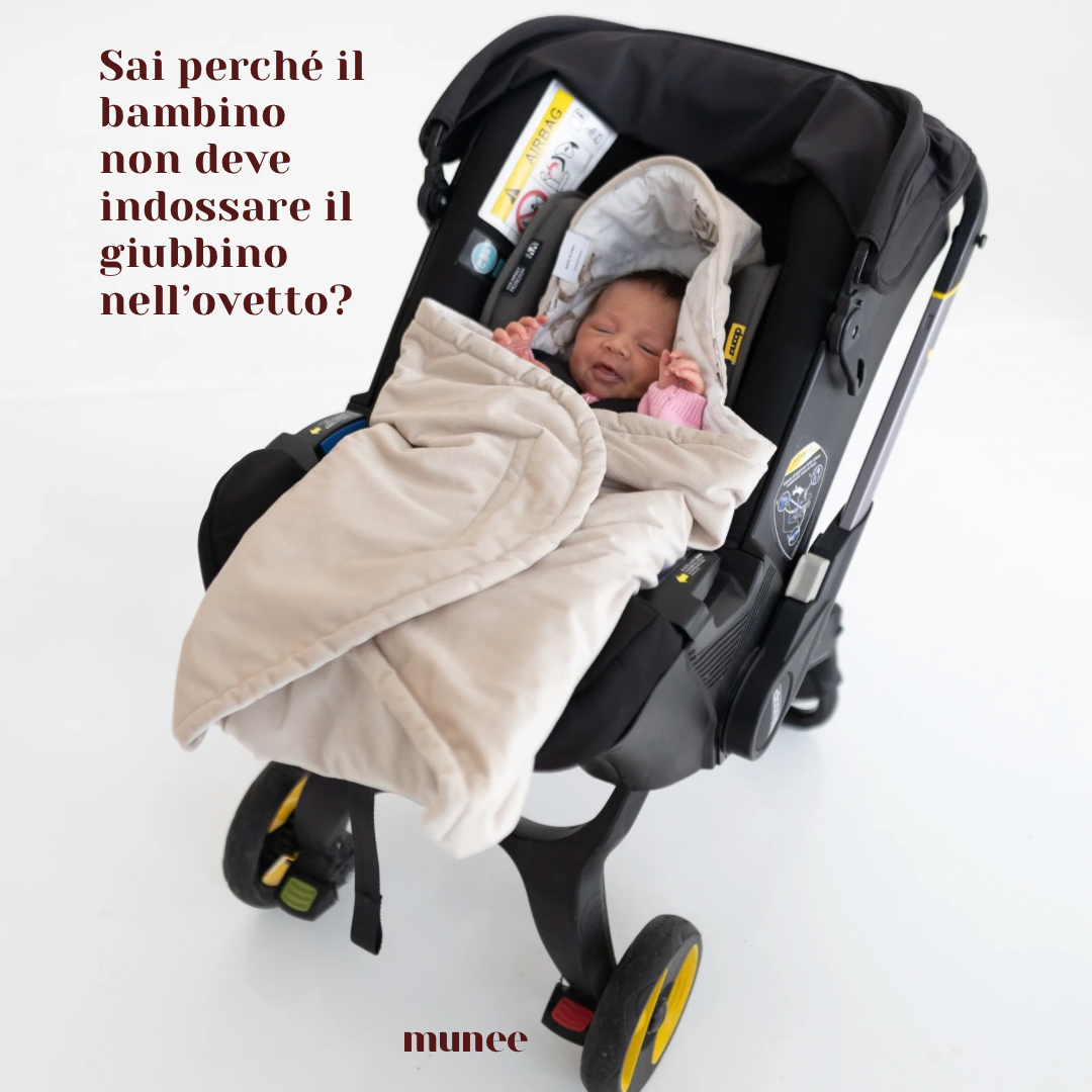 Copertina universale per ovetto 0-12 mesi | Cotone premium con velluto