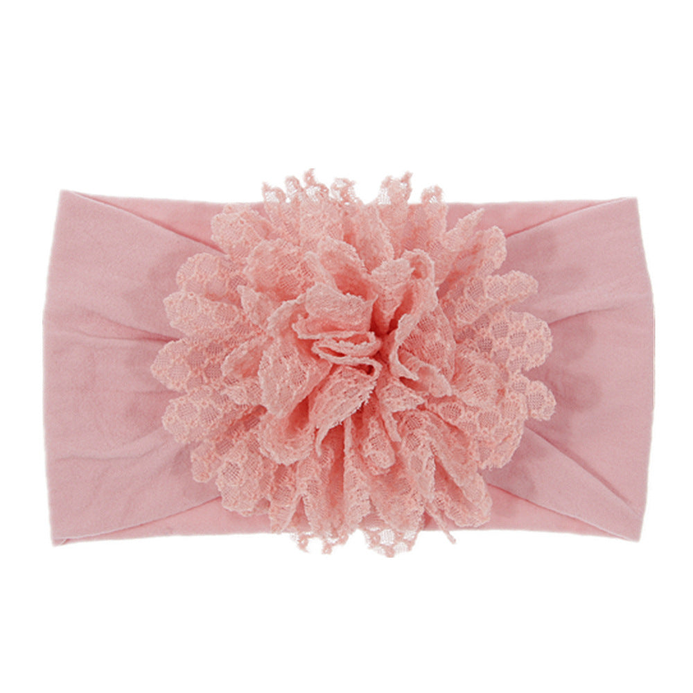 Fascia con fiore in pizzo