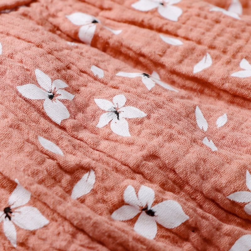 Pagliaccetto in mussola fiorellini bianchi 2 COLORI