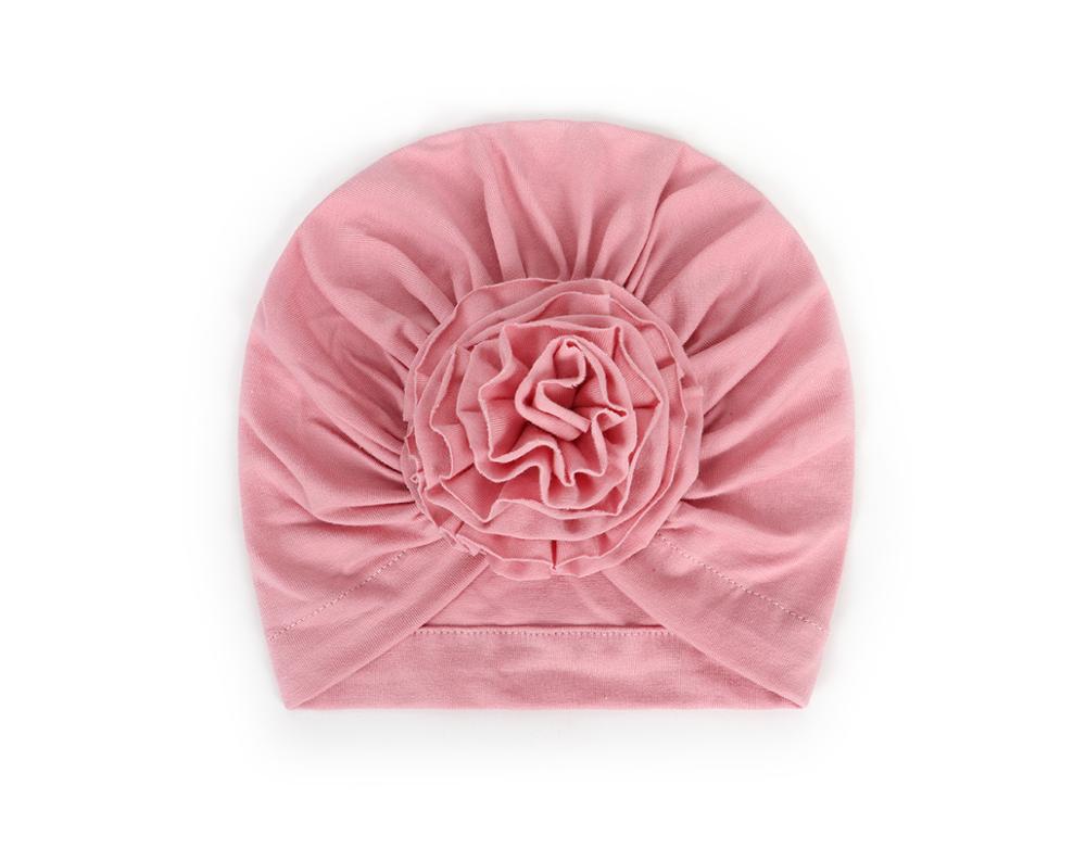 Turbante con rosa
