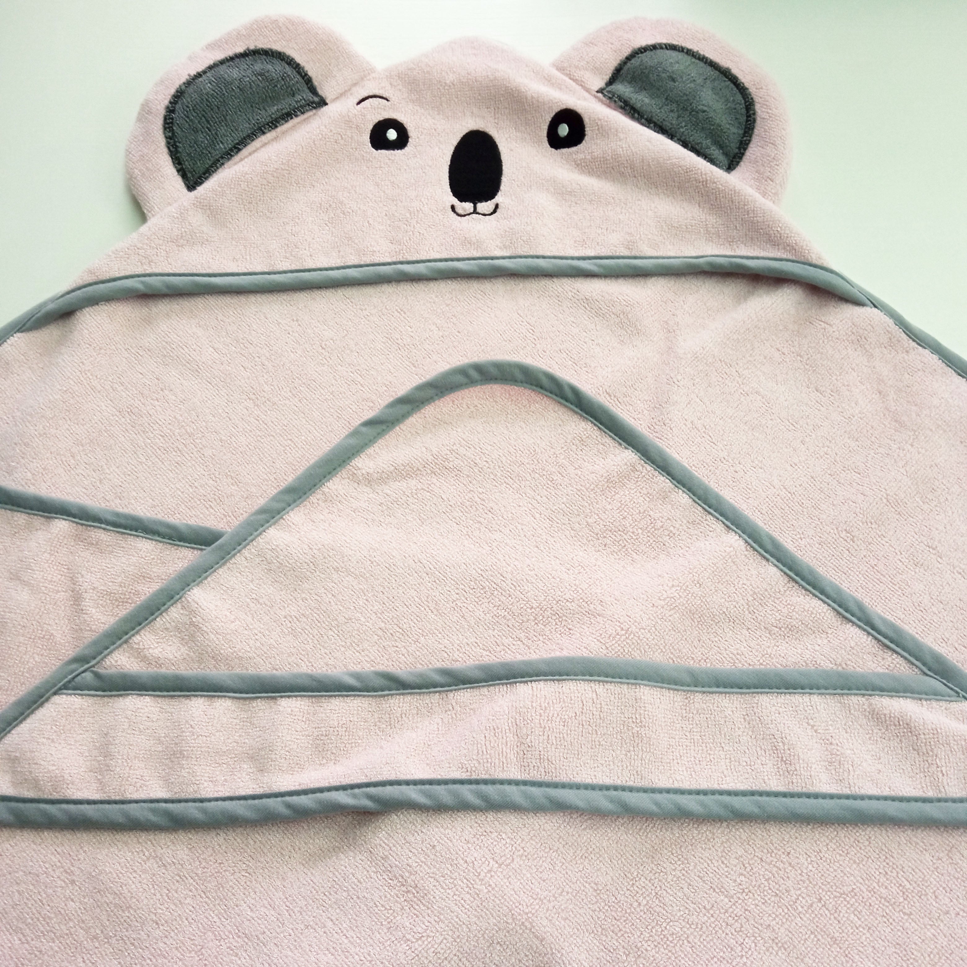 100% Spugna di Bambù | Accappatoio a triangolo KOALA 85x85 cm