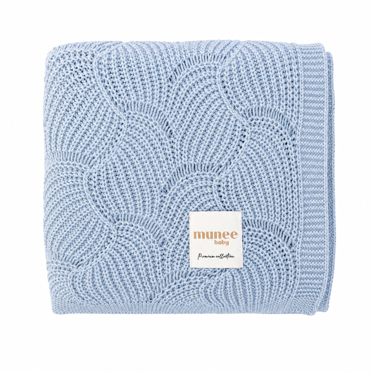 Luxury Bamboo™ | Coperta termoregolante traforata in bambù – Conchiglia 80x100 cm