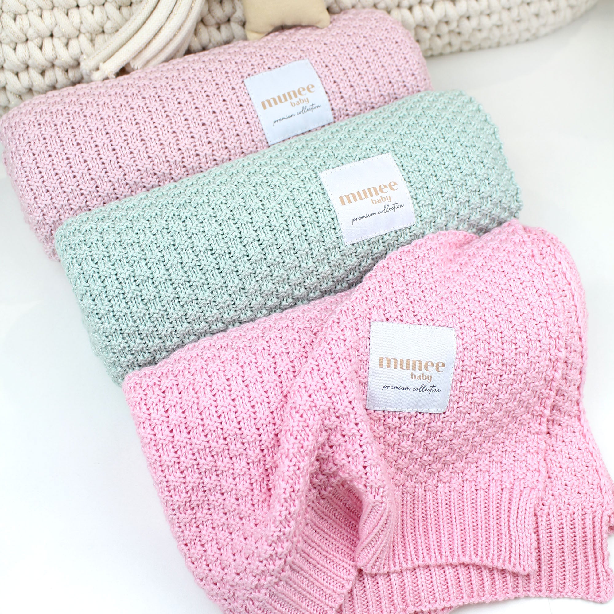 Luxury Bamboo™ | Coperta termoregolante in bambù – Trama Nuova 80x100 cm