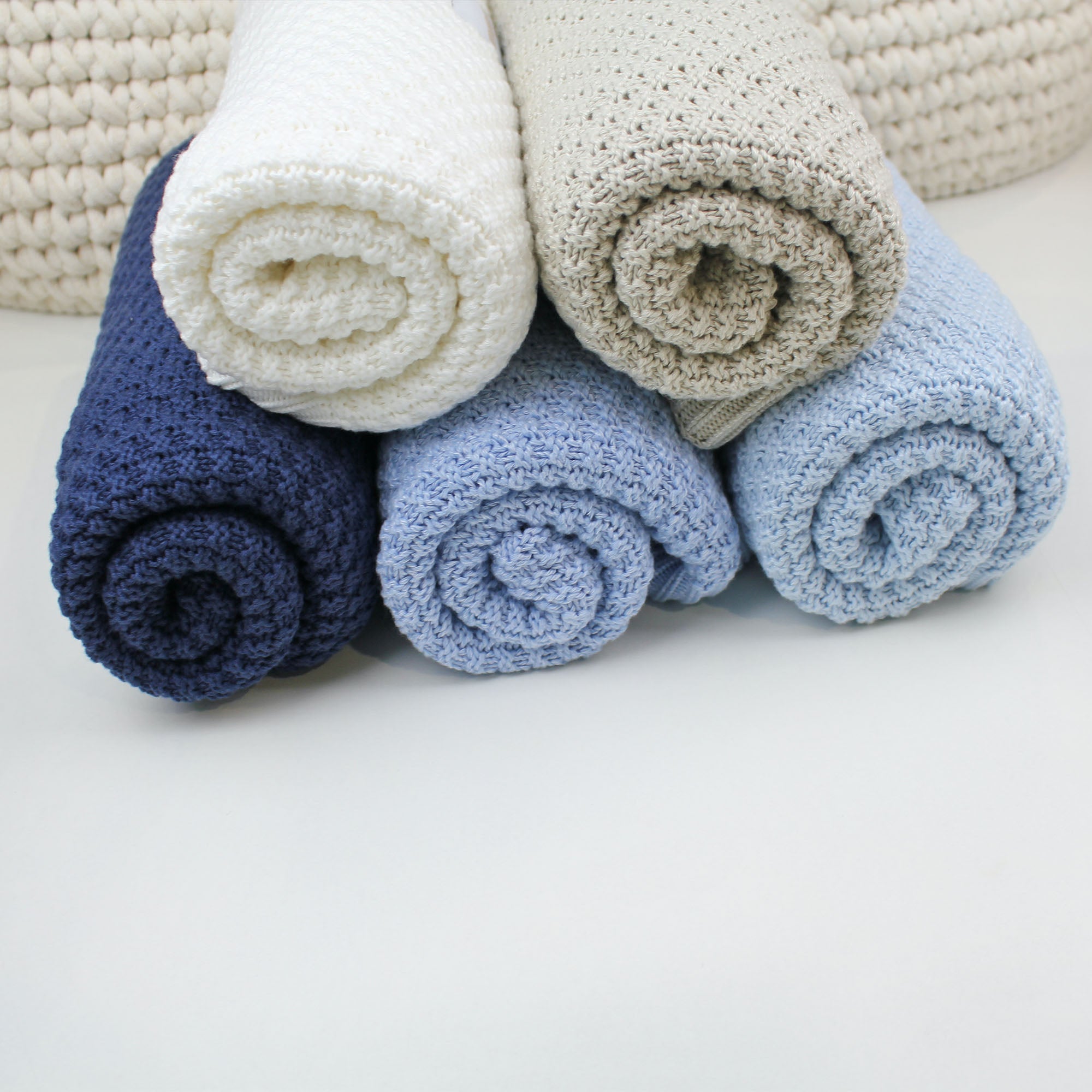 Luxury Bamboo™ | Coperta termoregolante in bambù – Trama Nuova 80x100 cm