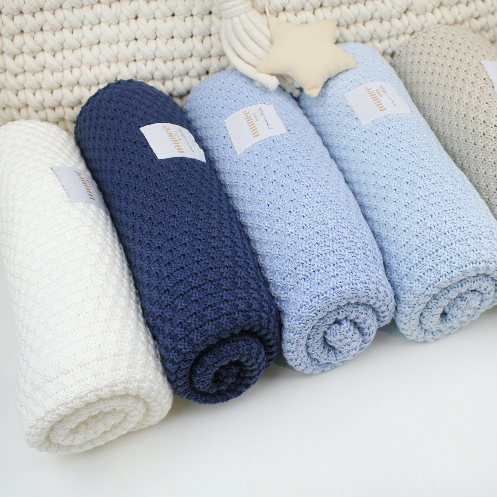 Luxury Bamboo™ | Coperta termoregolante in bambù – Trama Nuova 80x100 cm