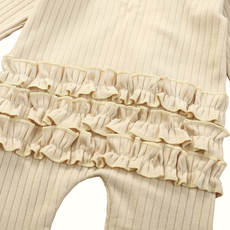 Tutina a costine con cerniera