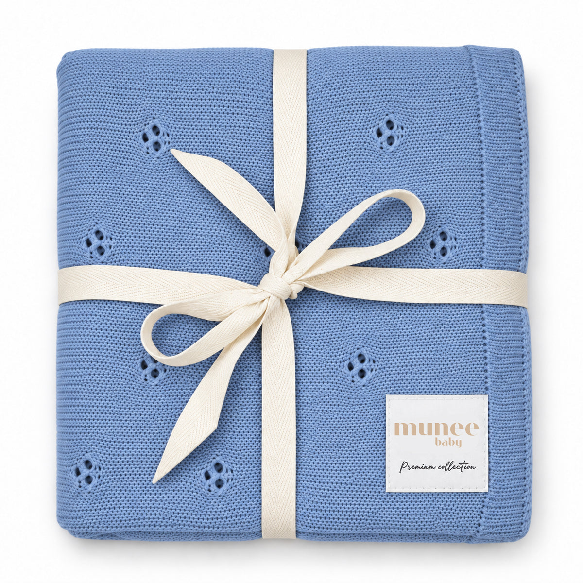 Merino Premium™ | Coperta termoregolante in 100% lana merino – Trama Microtraforata 80×100 cm