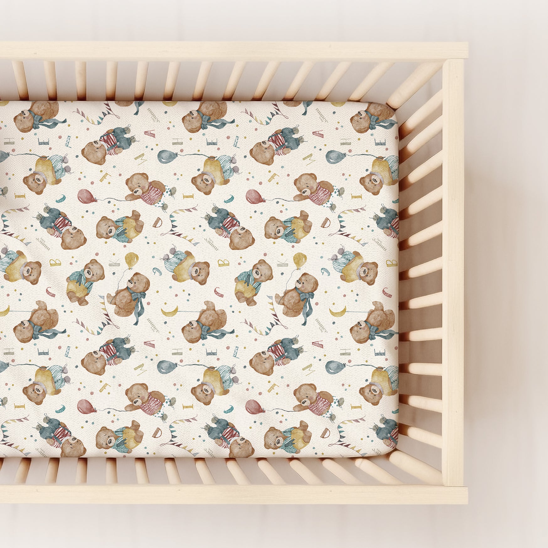 Lenzuolo con angoli per lettino 60x120 cm e 70x140 cm