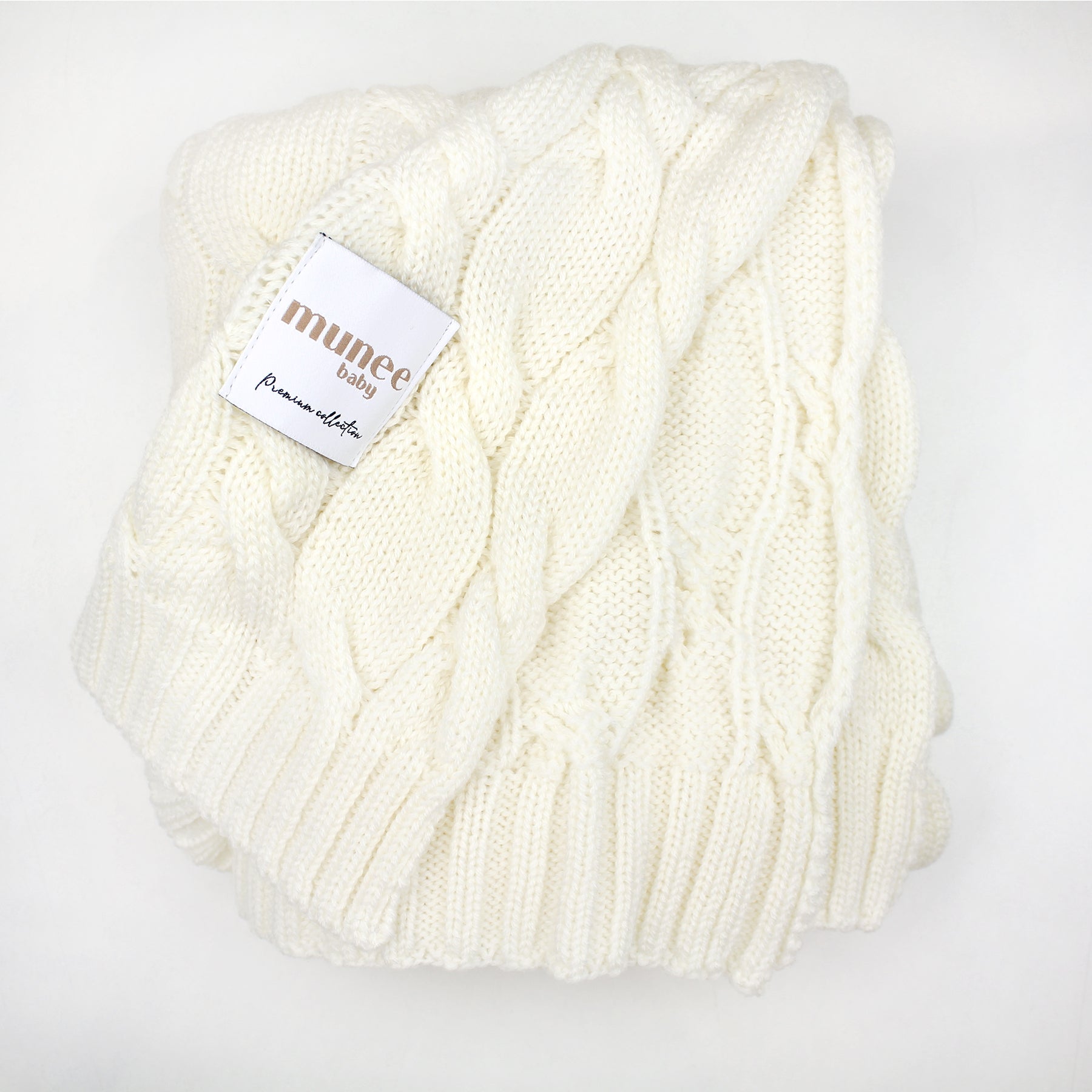 Treccia™ | Coperta 100% lana merino PREMIUM