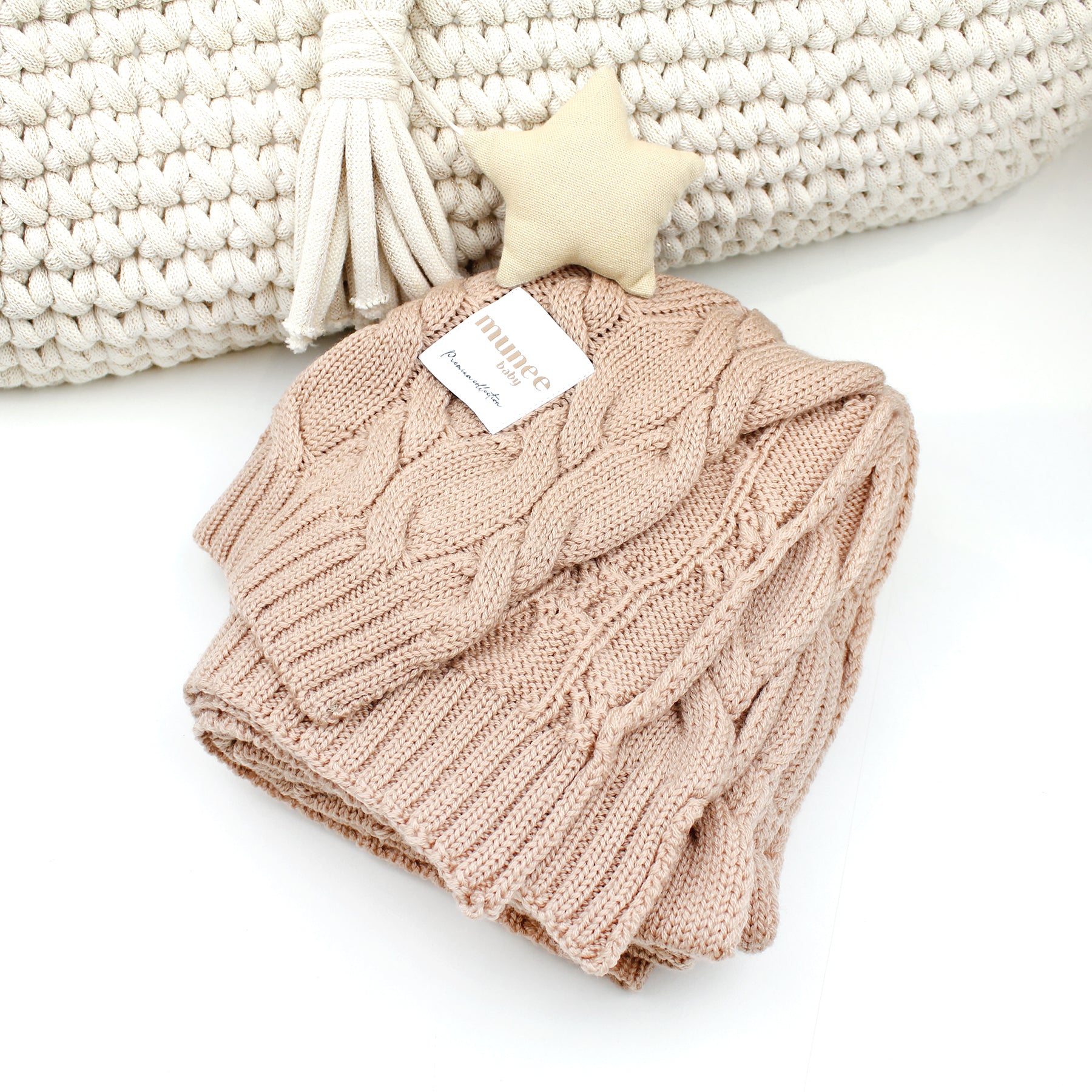 Treccia™ | Coperta 100% lana merino PREMIUM