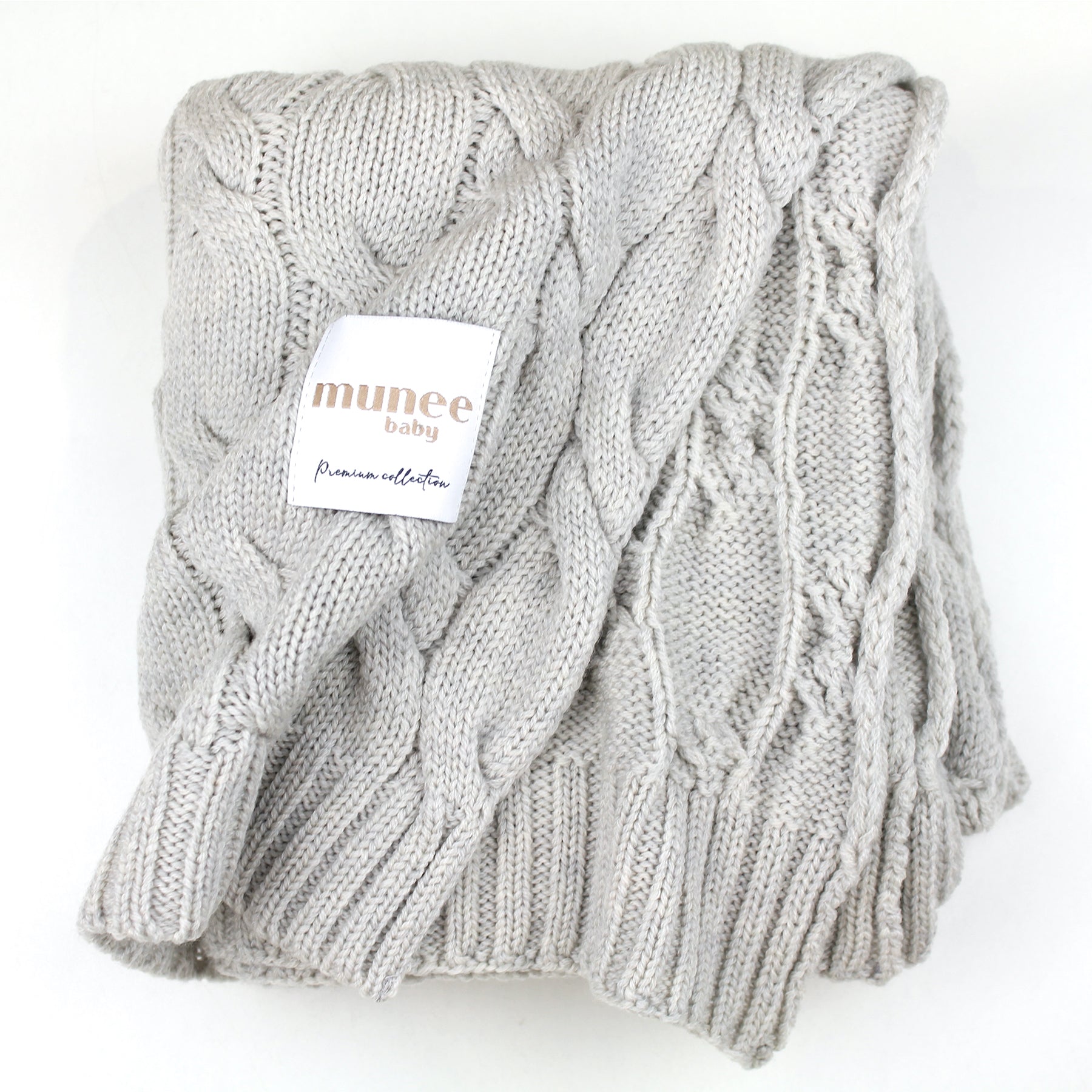 Treccia™ | Coperta 100% lana merino PREMIUM