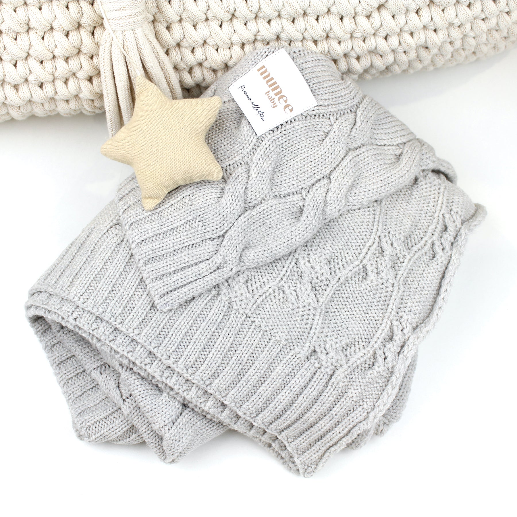 Treccia™ | Coperta 100% lana merino PREMIUM