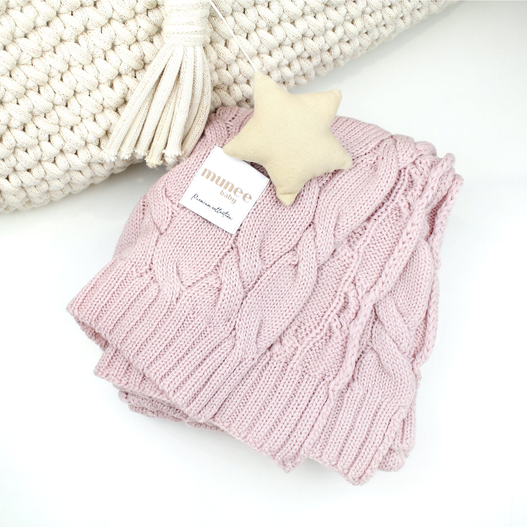 Treccia™ | Coperta 100% lana merino PREMIUM