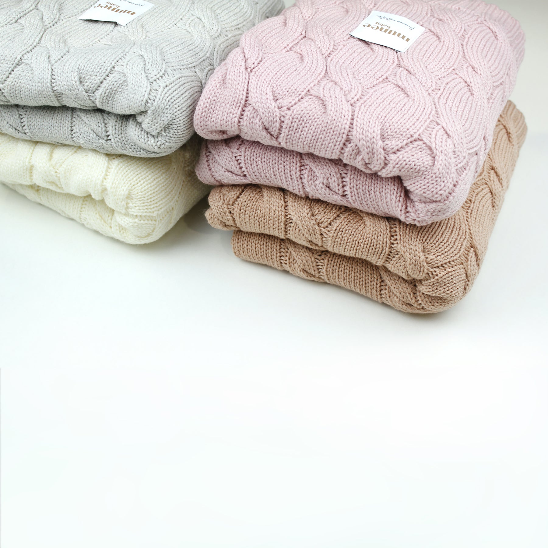 Treccia™ | Coperta 100% lana merino PREMIUM
