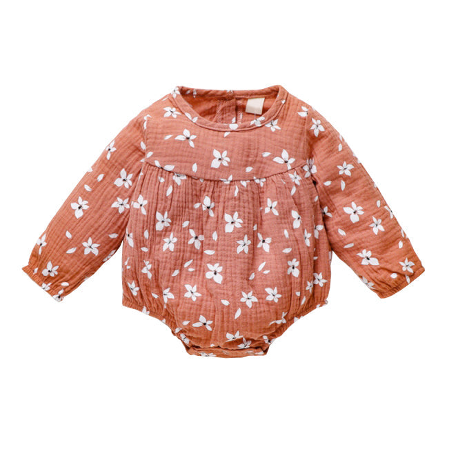 Pagliaccetto in mussola fiorellini bianchi 2 COLORI