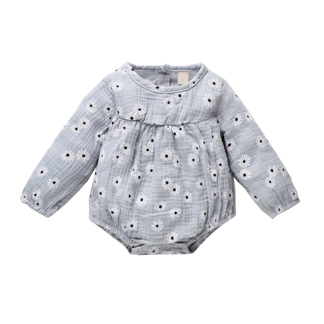 Pagliaccetto in mussola fiorellini bianchi 2 COLORI