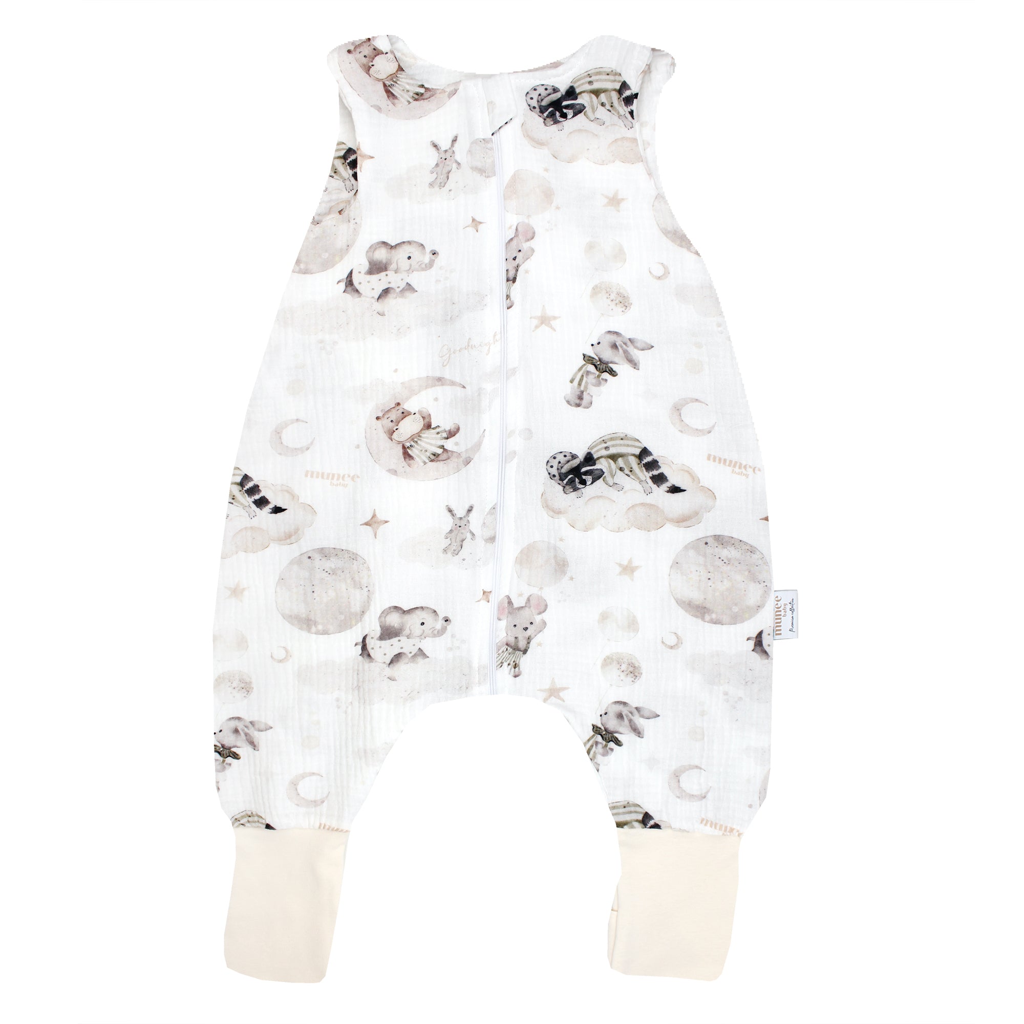 Mussola Double Gauze | Sacco nanna con piedini ESTIVO FANTASIA TOG 0.5
