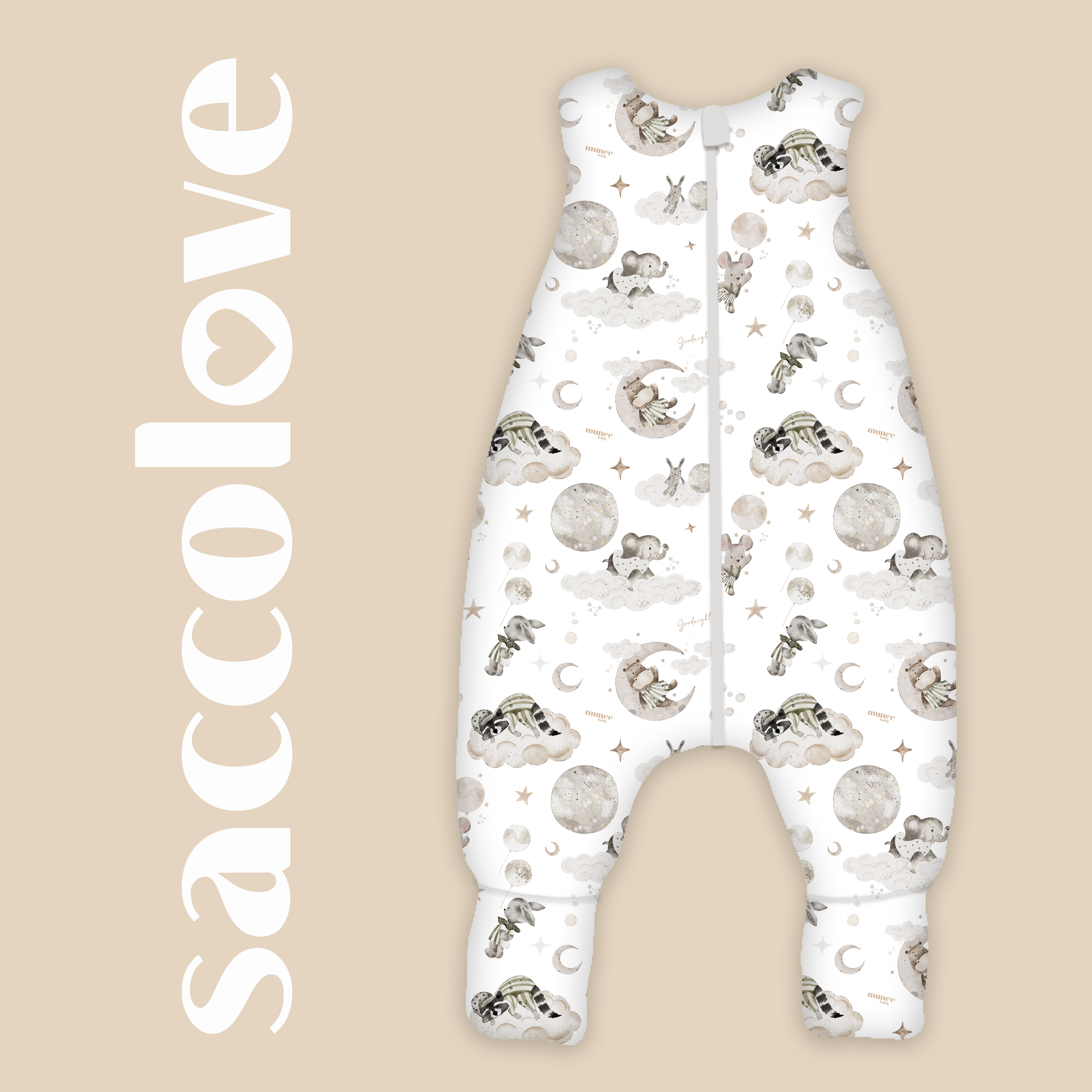 Sacco nanna con piedini e copripiedi TOG 2.5 - INVERNO e MEZZE STAGIONI