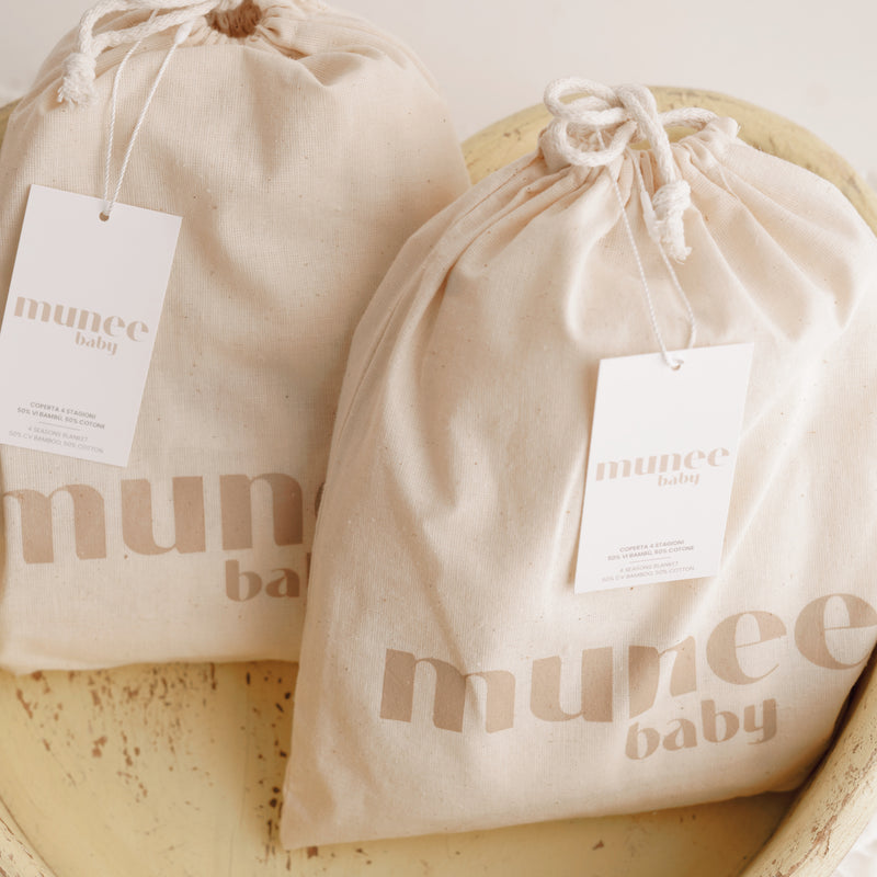 Luxury Bamboo™ | Coperta termoregolante in bambù – Trama Classica 80x100 cm