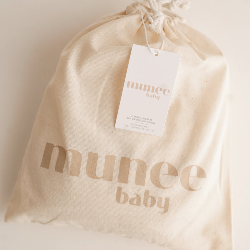 Luxury Bamboo™ | Coperta termoregolante in bambù – Trama Classica 80x100 cm