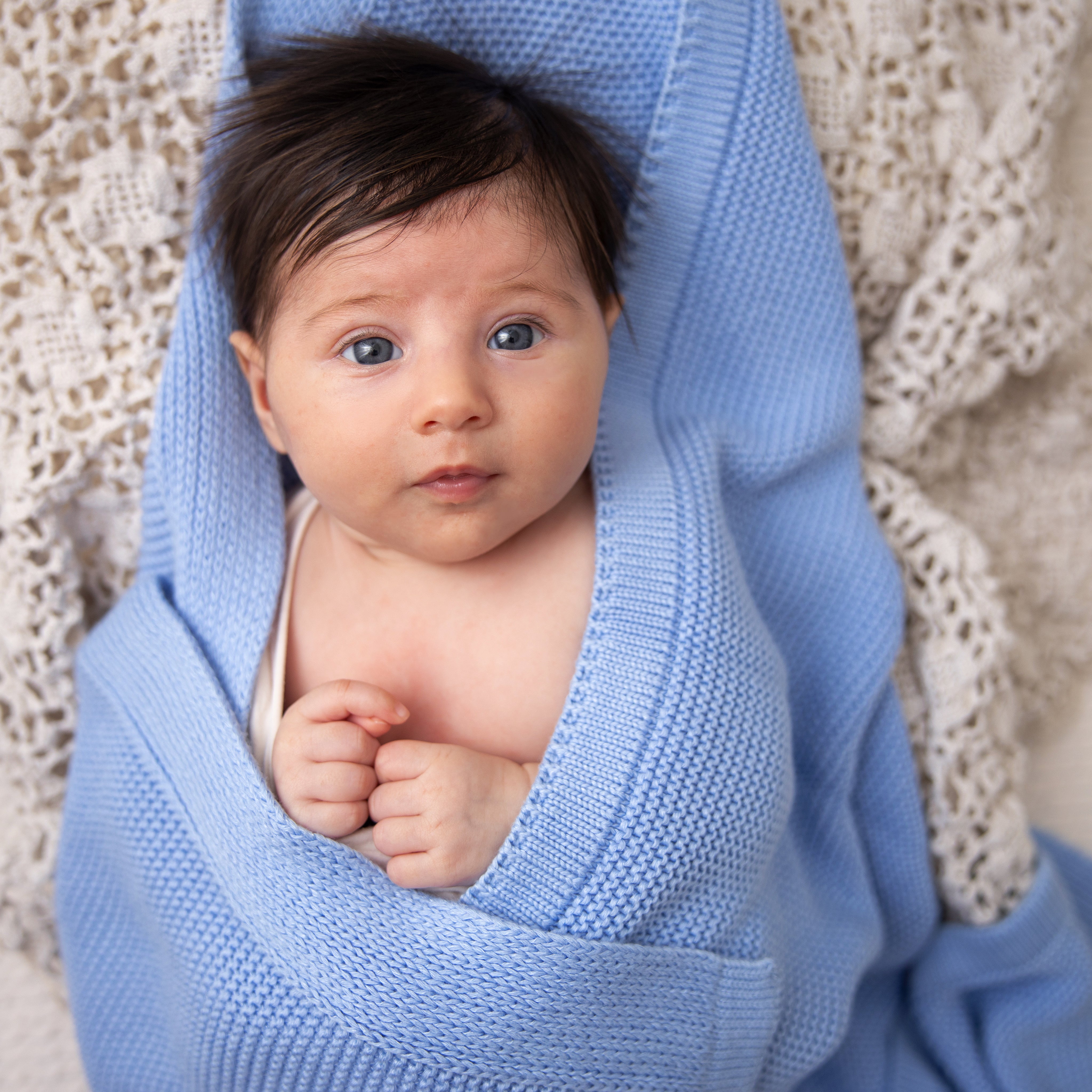 Copertina da neonato in velluto! Approfitta della facilità del modello  gratuito