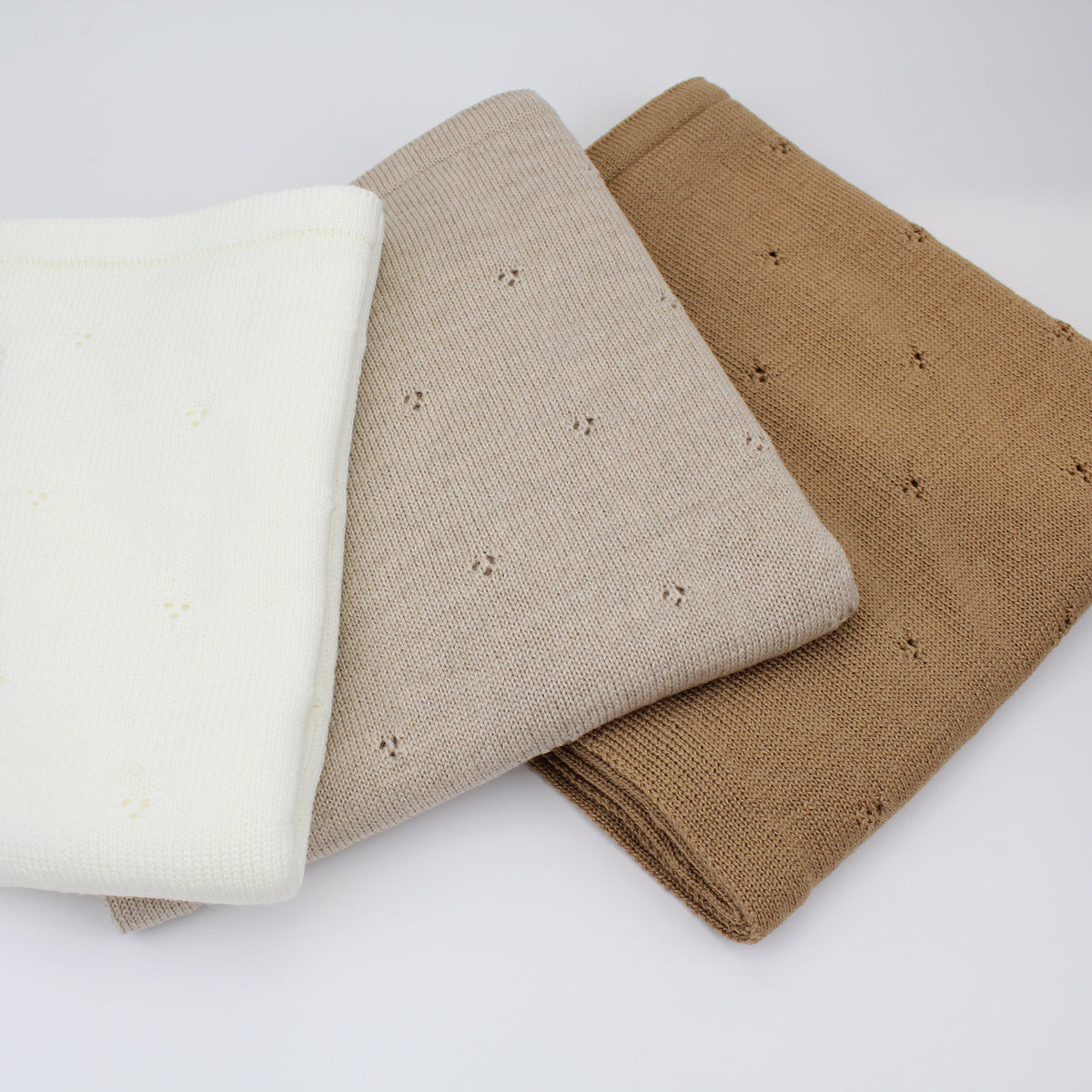 Merino Premium™ | Coperta termoregolante in 100% lana merino – Trama Microtraforata 80×100 cm