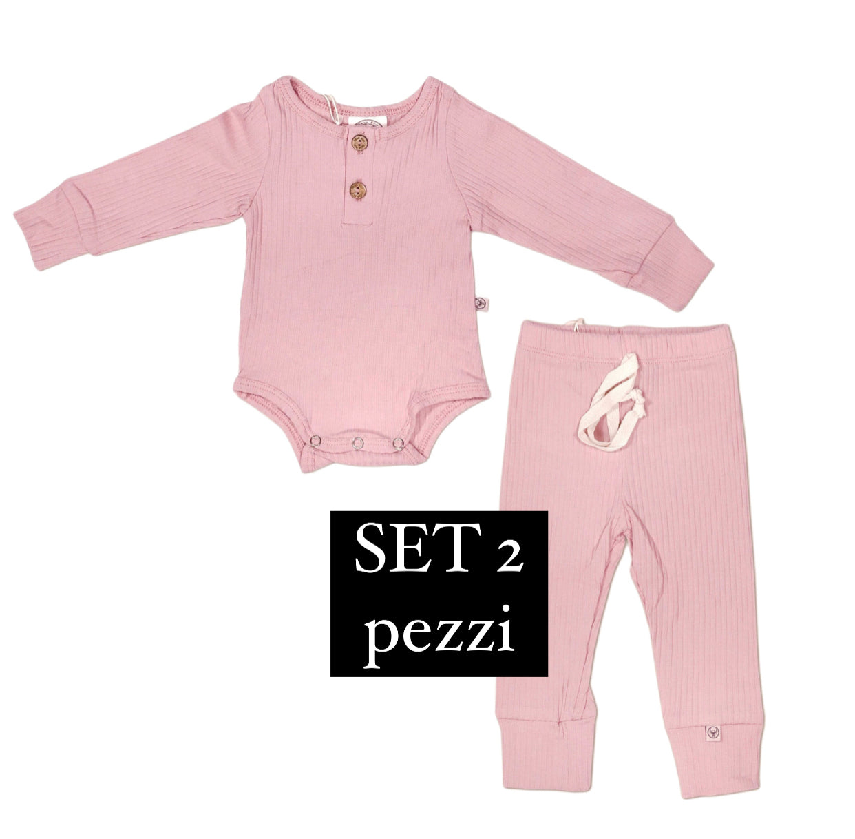 SET Body con bottoni + pantaloni