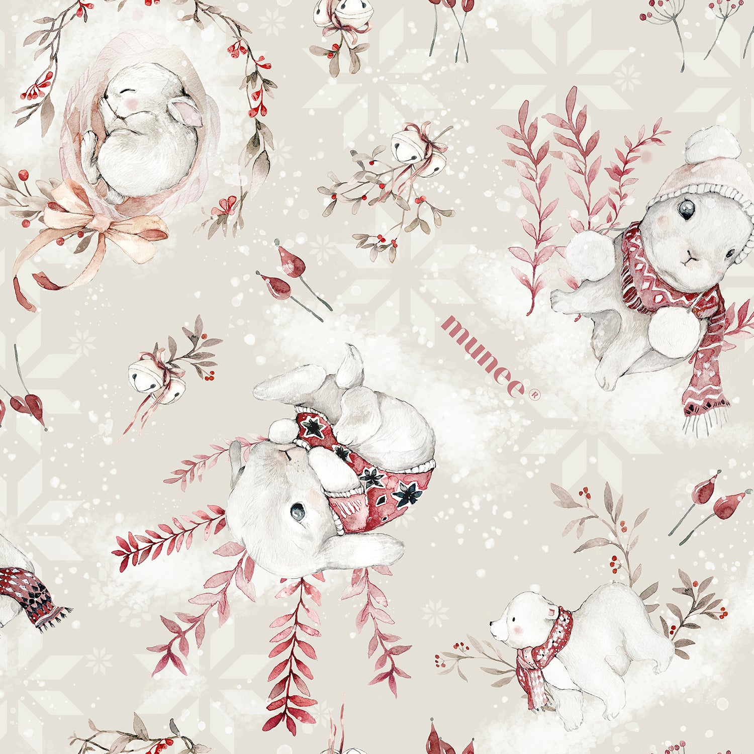 #fantasia_coniglio natalizio