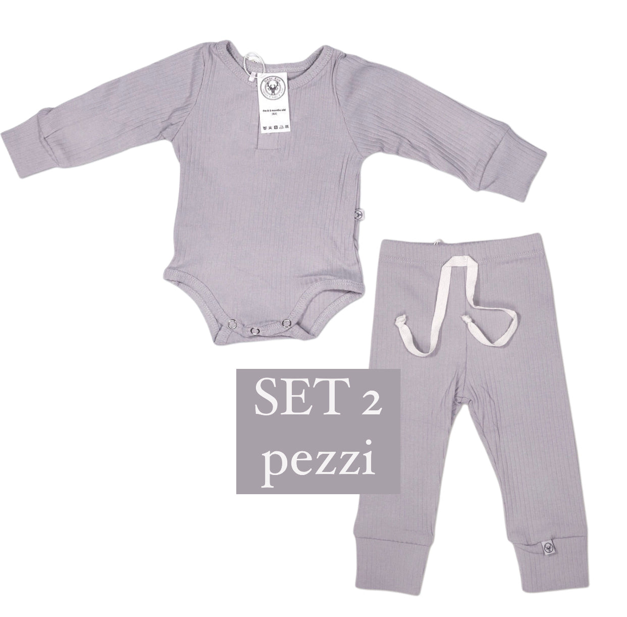 SET Body con bottoni + pantaloni