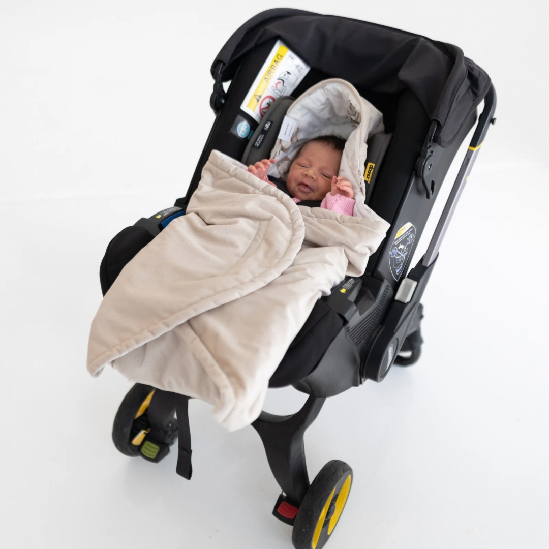 Copertina universale per ovetto 0-12 mesi | Cotone premium con velluto