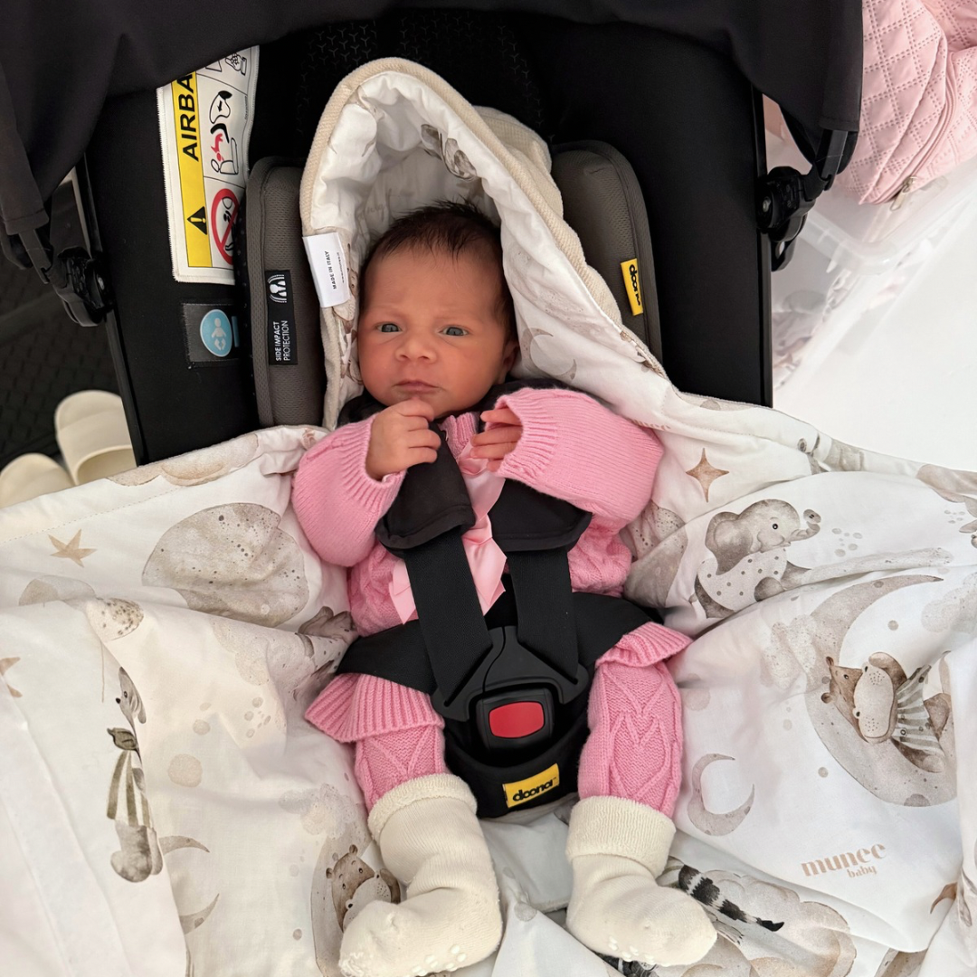 Copertina universale per ovetto 0-12 mesi | Cotone premium con velluto