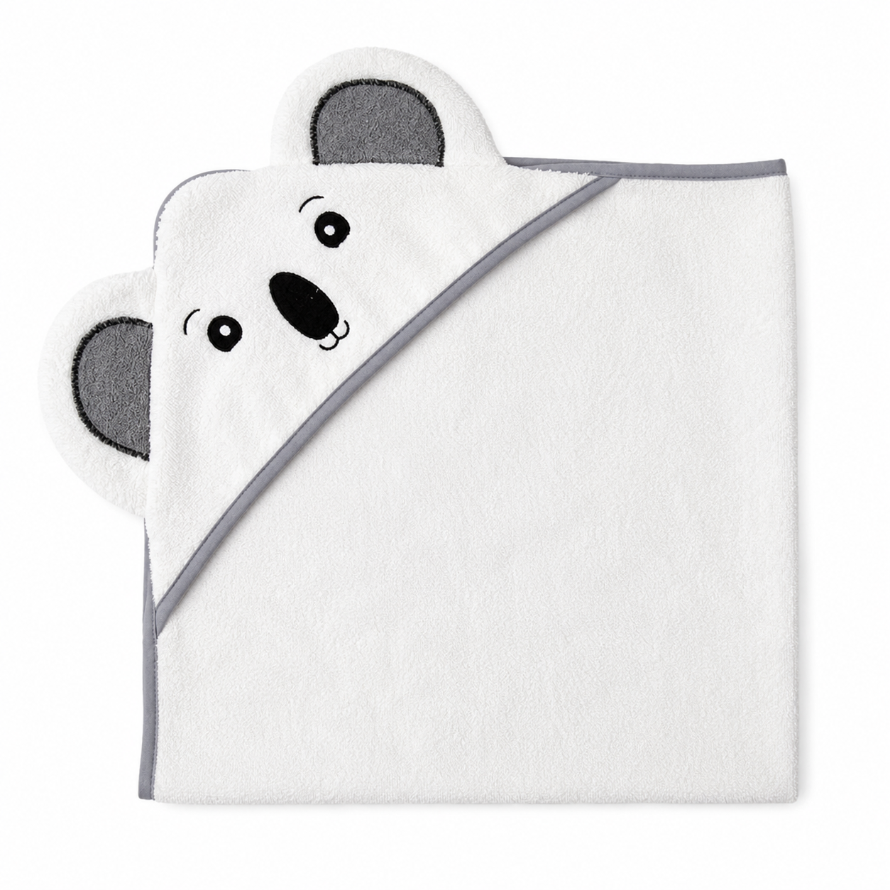 100% Spugna di Bambù | Accappatoio a triangolo KOALA 85x85 cm