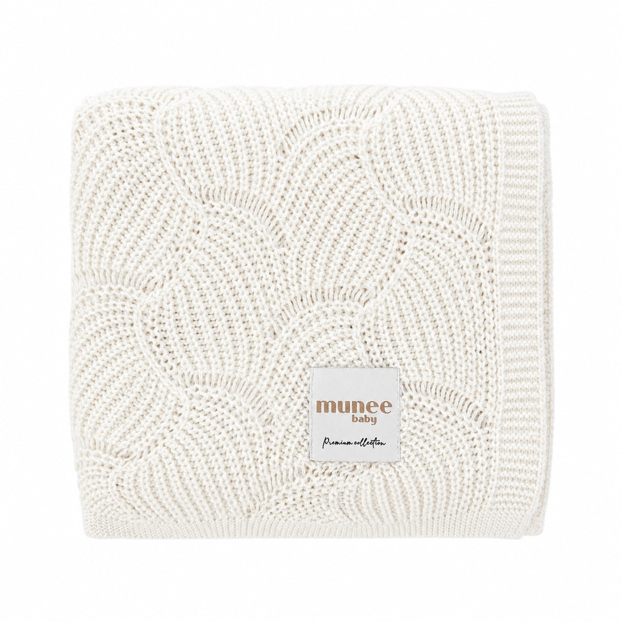 Luxury Bamboo™ | Coperta termoregolante traforata in bambù – Conchiglia 80x100 cm