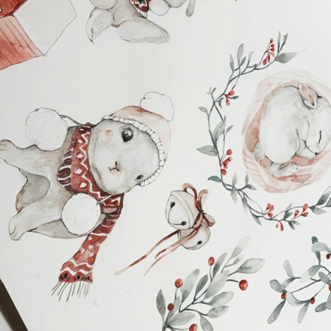 #fantasia_coniglio natalizio