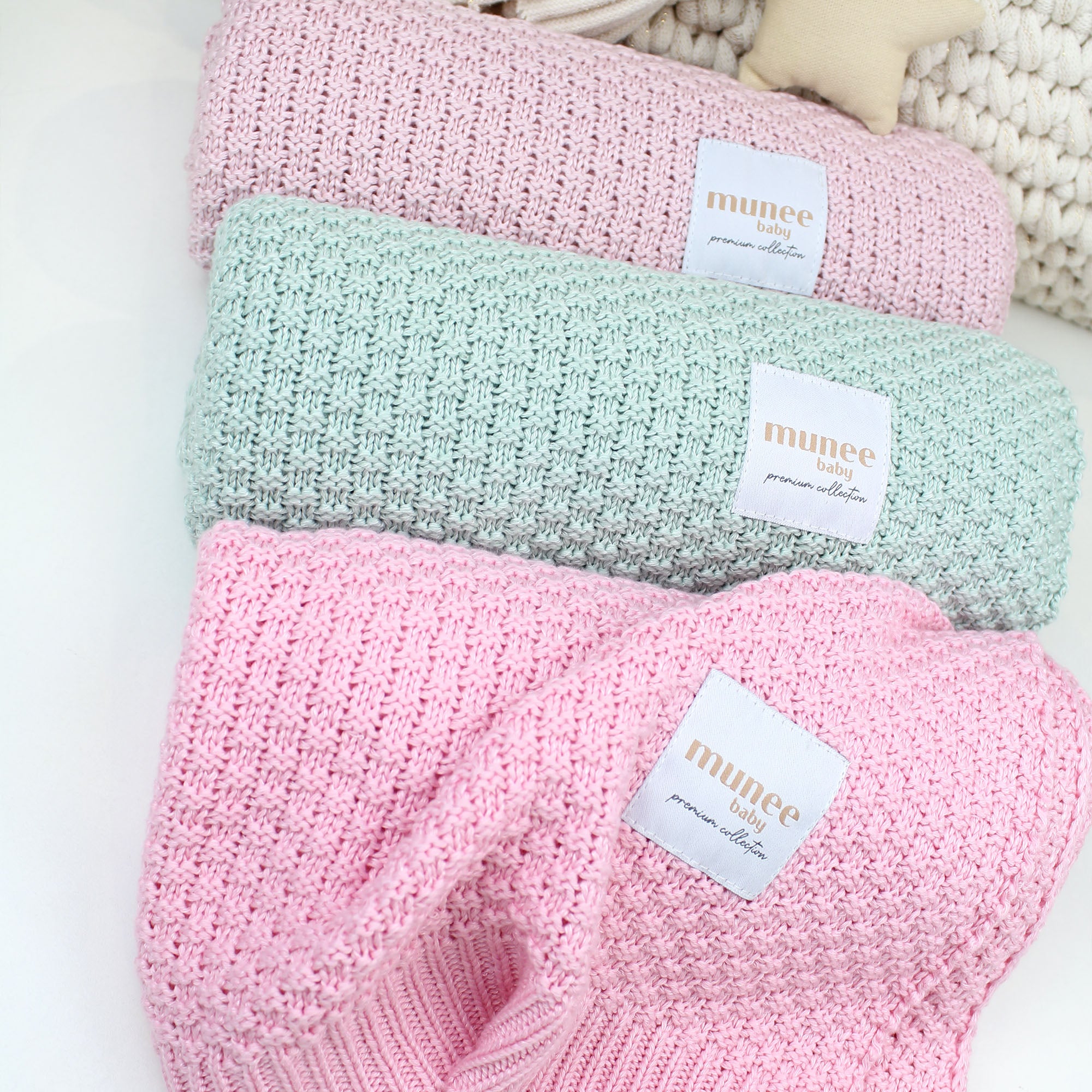 Luxury Bamboo™ | Coperta termoregolante in bambù – Trama Nuova 80x100 cm