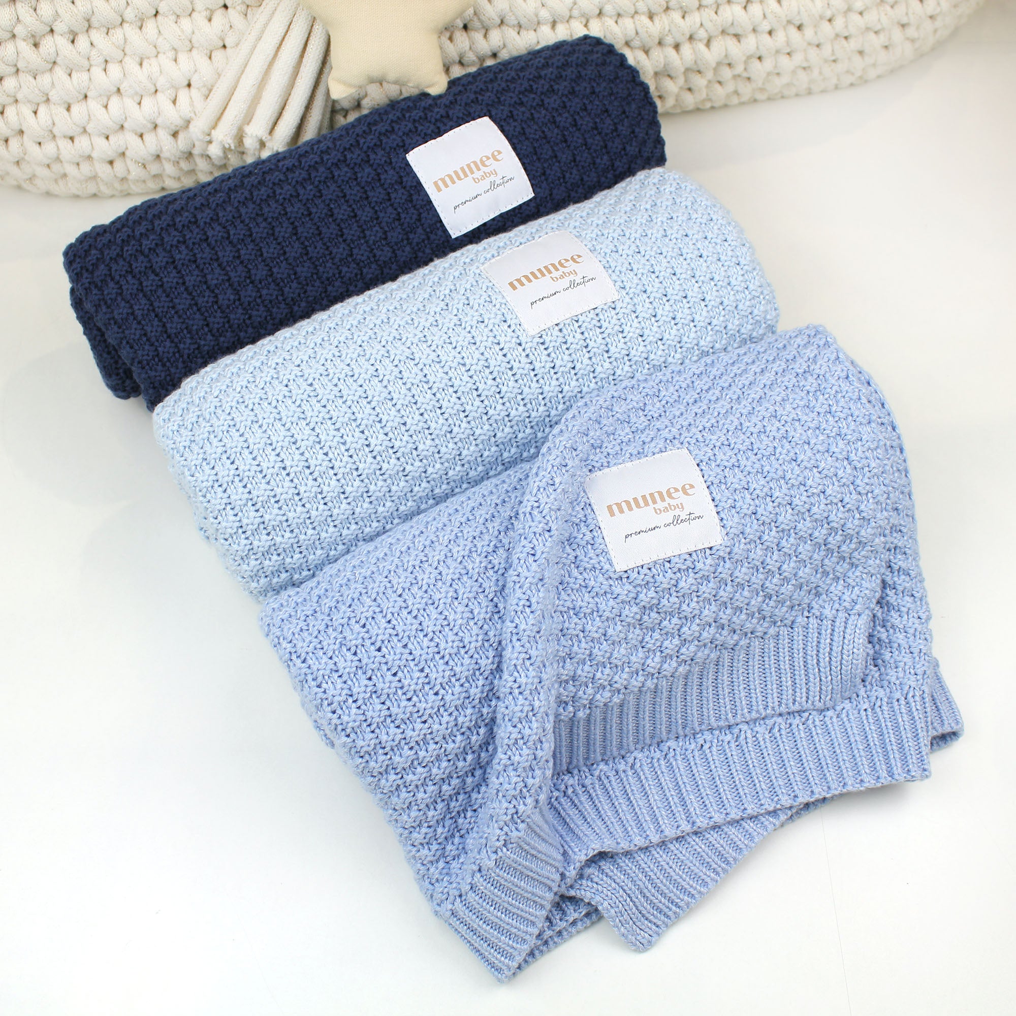 Luxury Bamboo™ | Coperta termoregolante in bambù – Trama Nuova 80x100 cm