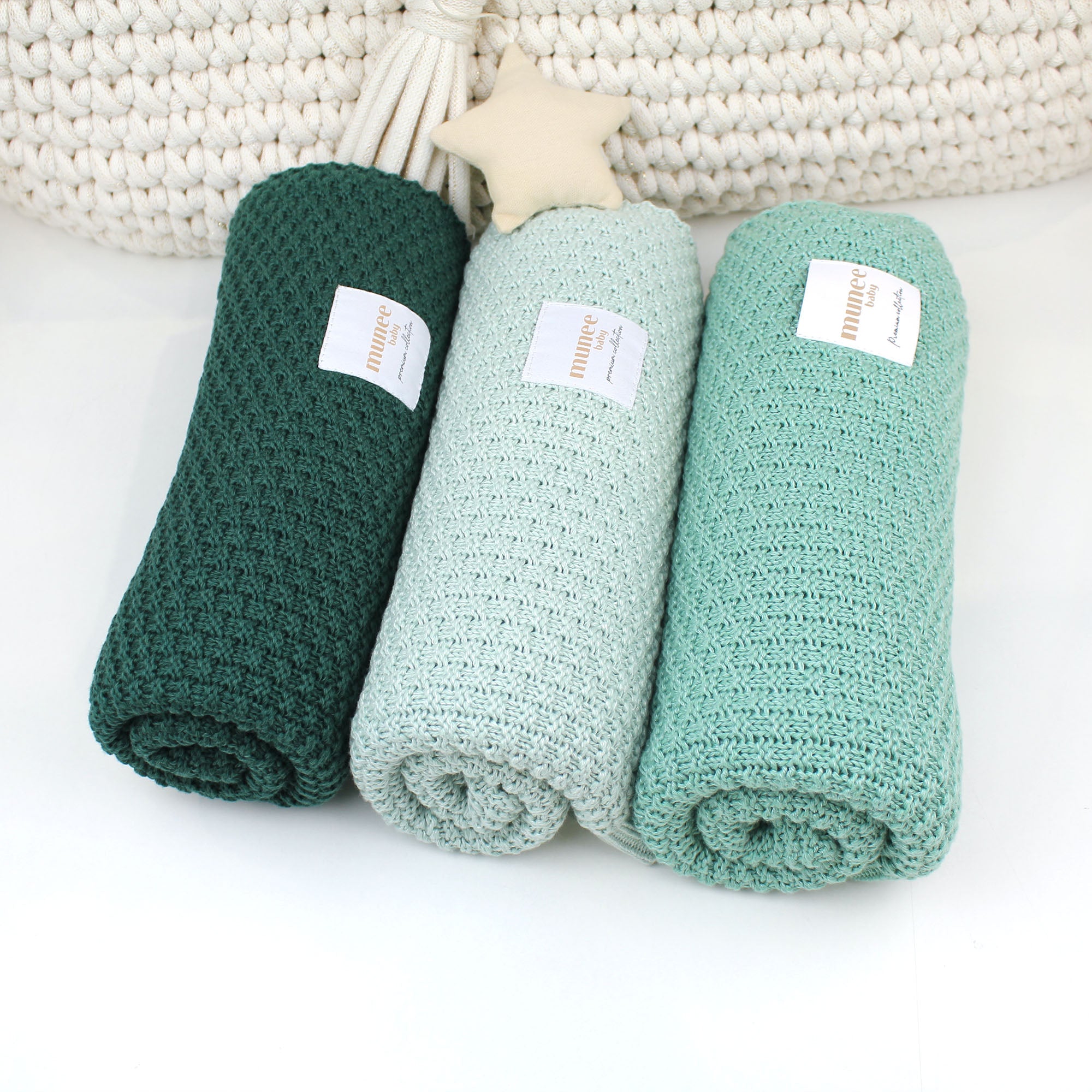 Luxury Bamboo™ | Coperta termoregolante in bambù – Trama Nuova 80x100 cm