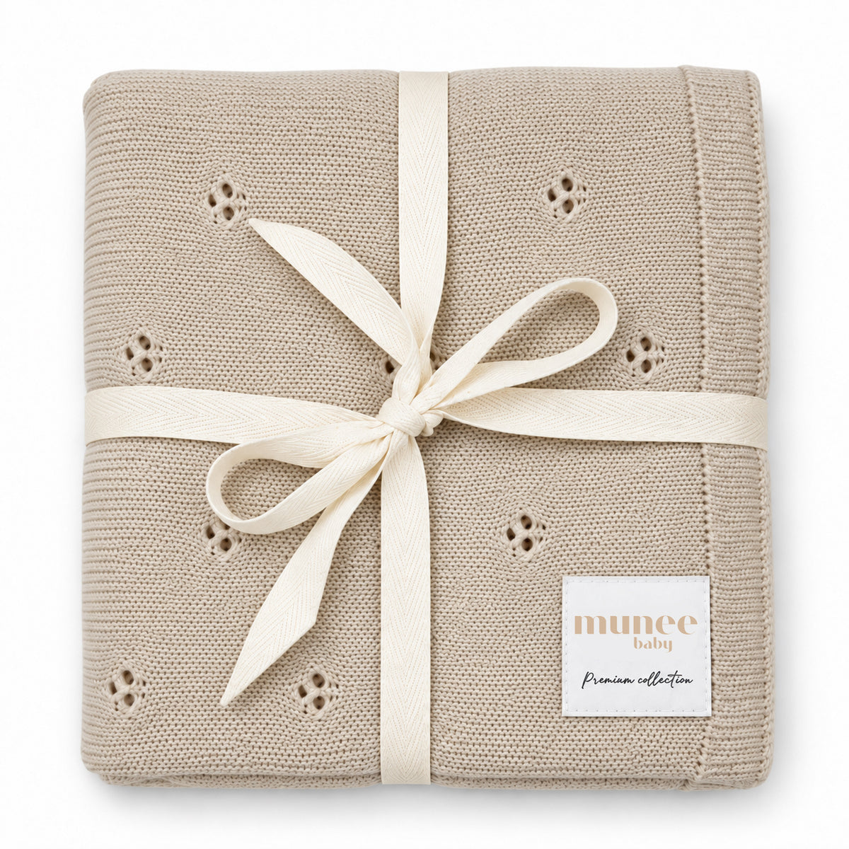 Merino Premium™ | Coperta termoregolante in 100% lana merino – Trama Microtraforata 80×100 cm
