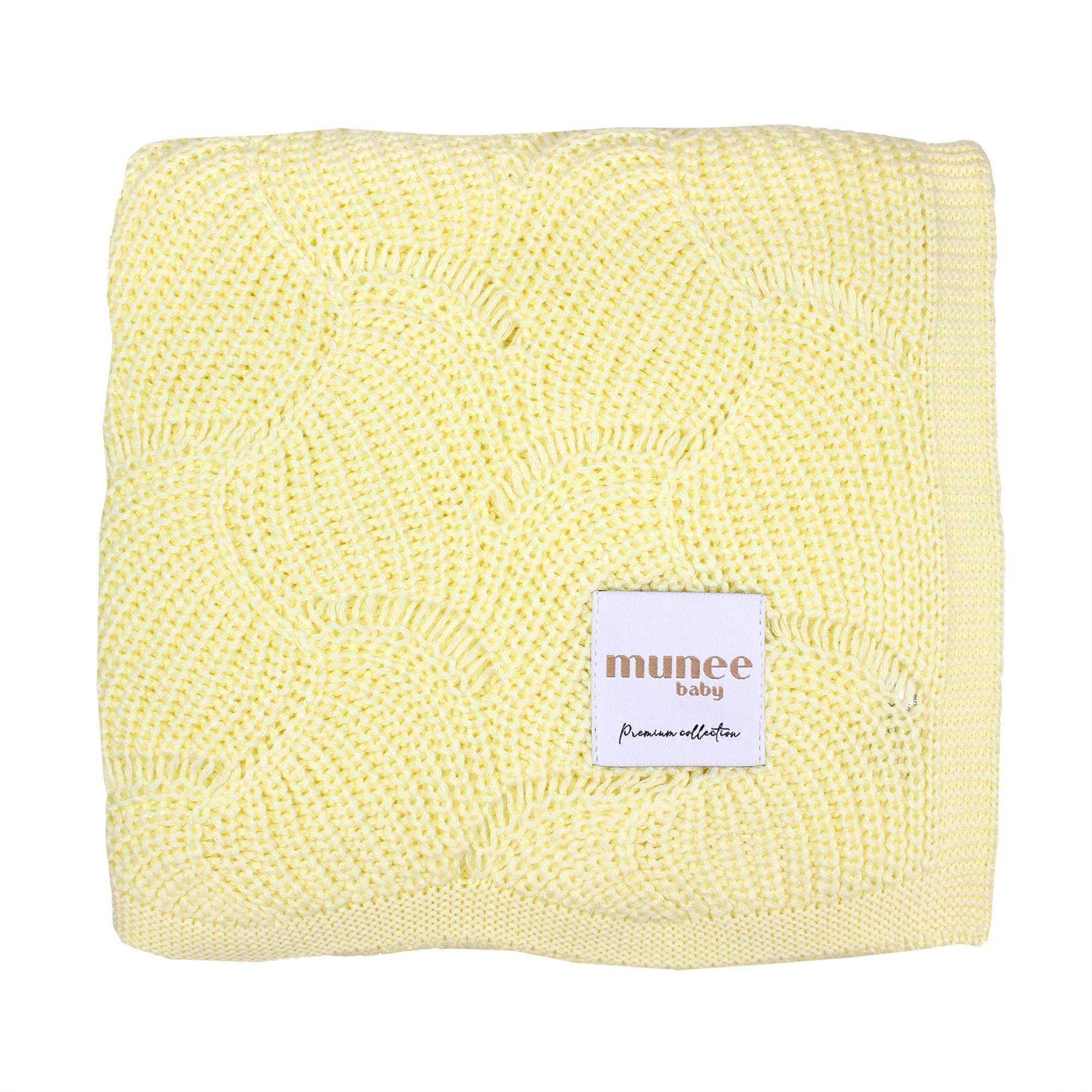 Luxury Bamboo™ | Coperta termoregolante traforata in bambù – Conchiglia 80x100 cm