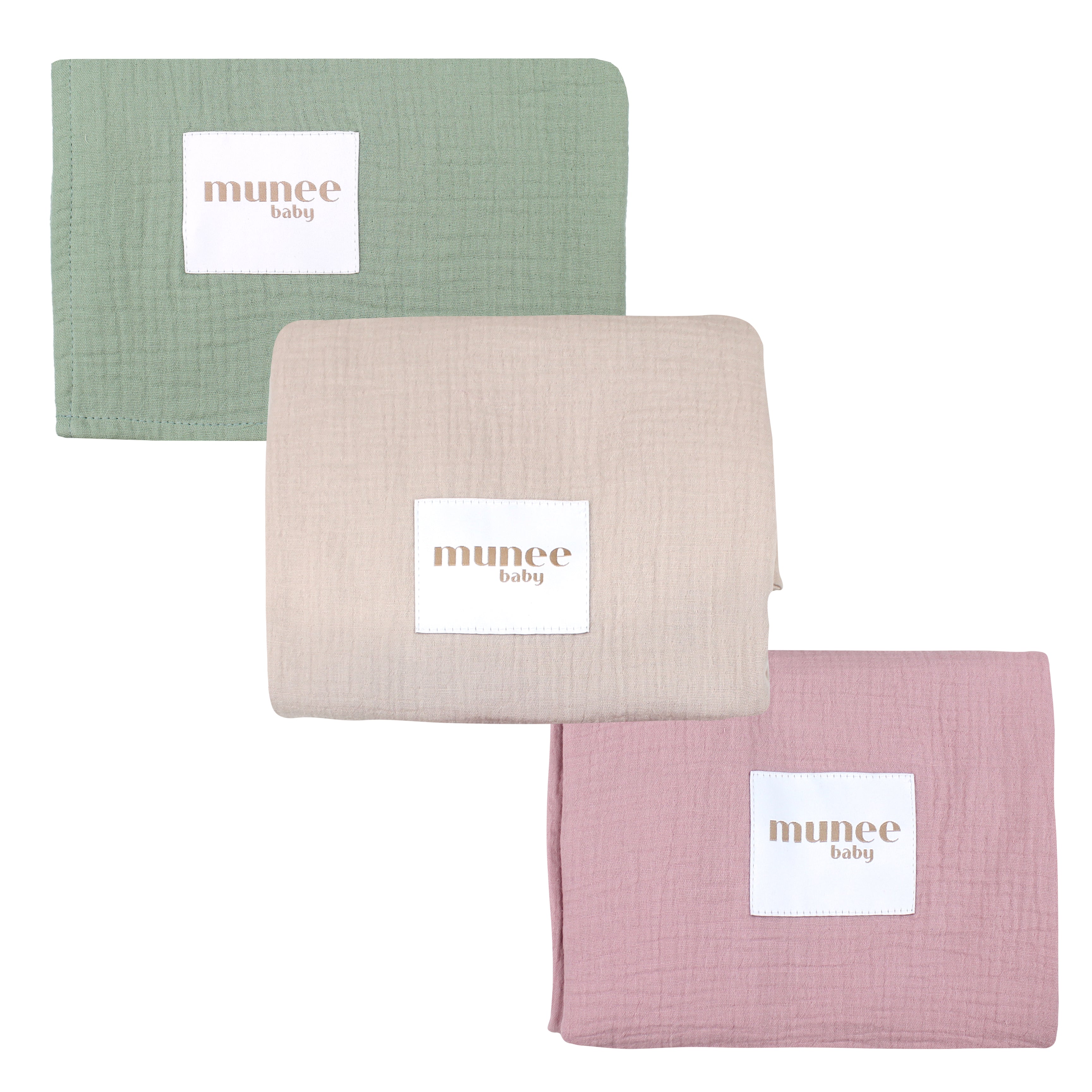 Mussola Double Gauze | Coperta/telo in mussola 100x100 cm