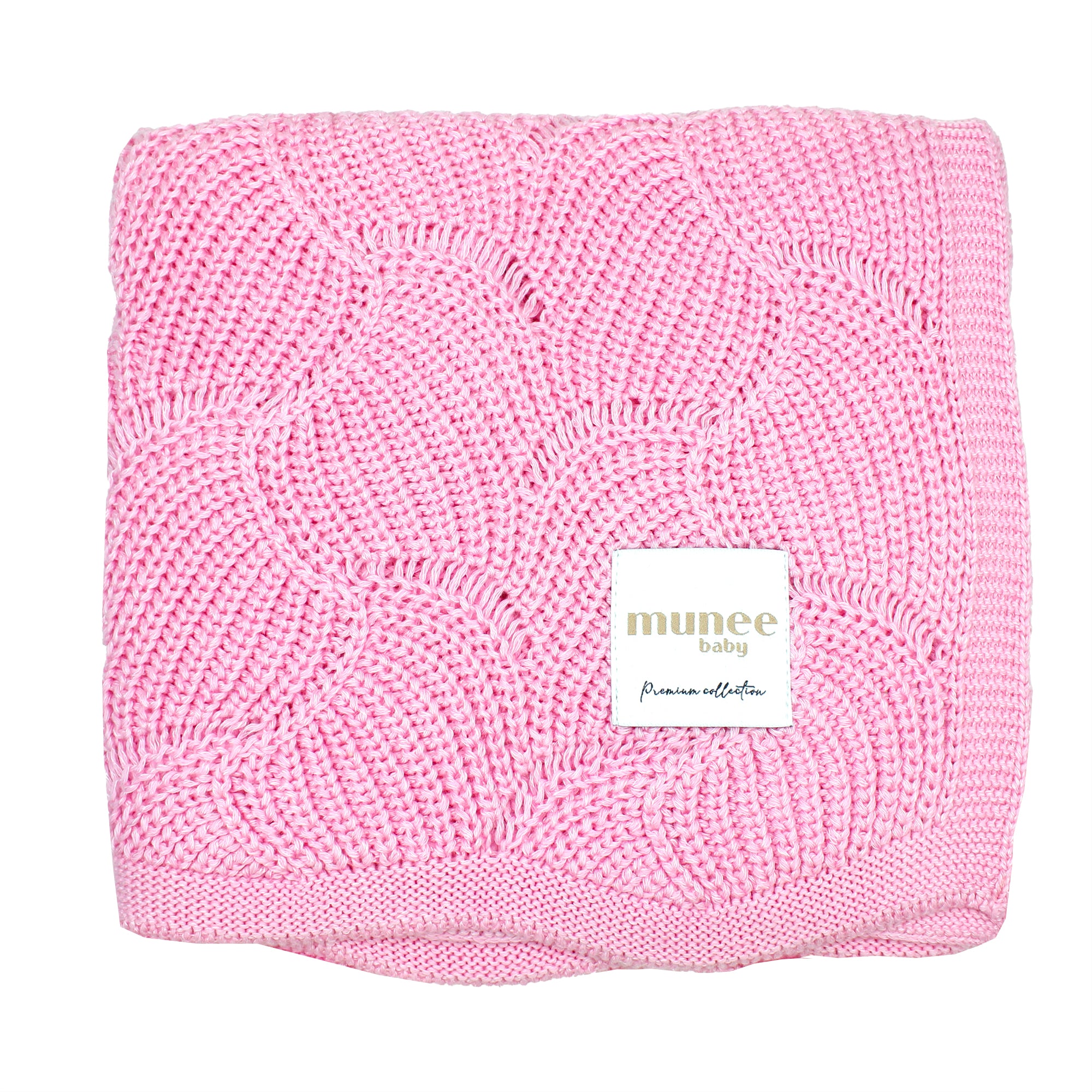Luxury Bamboo™ | Coperta termoregolante traforata in bambù – Conchiglia 80x100 cm