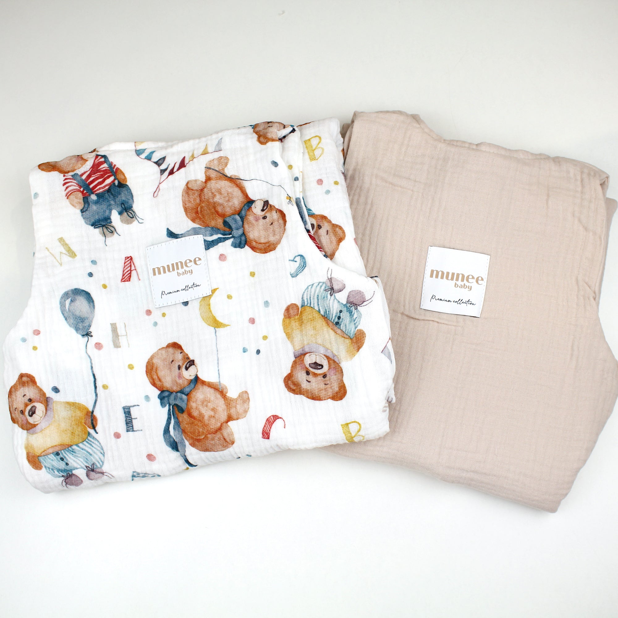 Mussola Double Gauze | Sacco nanna Newborn 0-3 mesi ESTIVO TOG 0.5