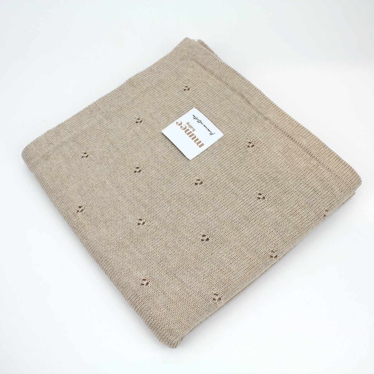 Merino Premium™ | Coperta termoregolante in 100% lana merino – Trama Microtraforata 80×100 cm
