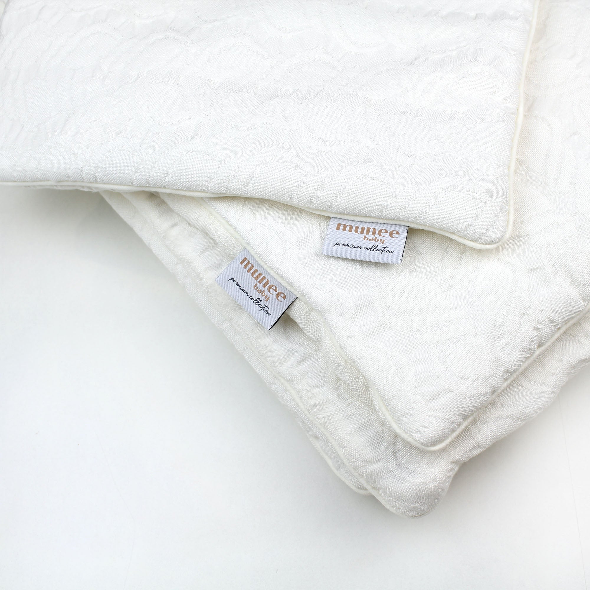 Trapunta e cuscino imbottiti in bambù 75x100/30x40 cm | BAMBÙ PREMIUM