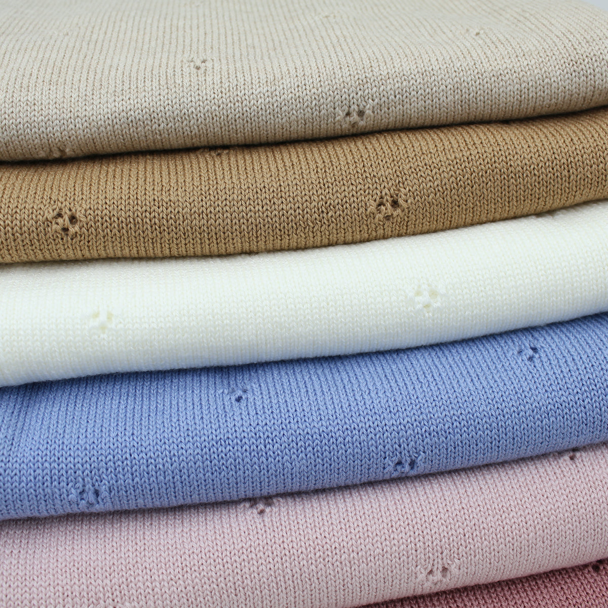 Merino Premium™ | Coperta termoregolante in 100% lana merino – Trama Microtraforata 80×100 cm