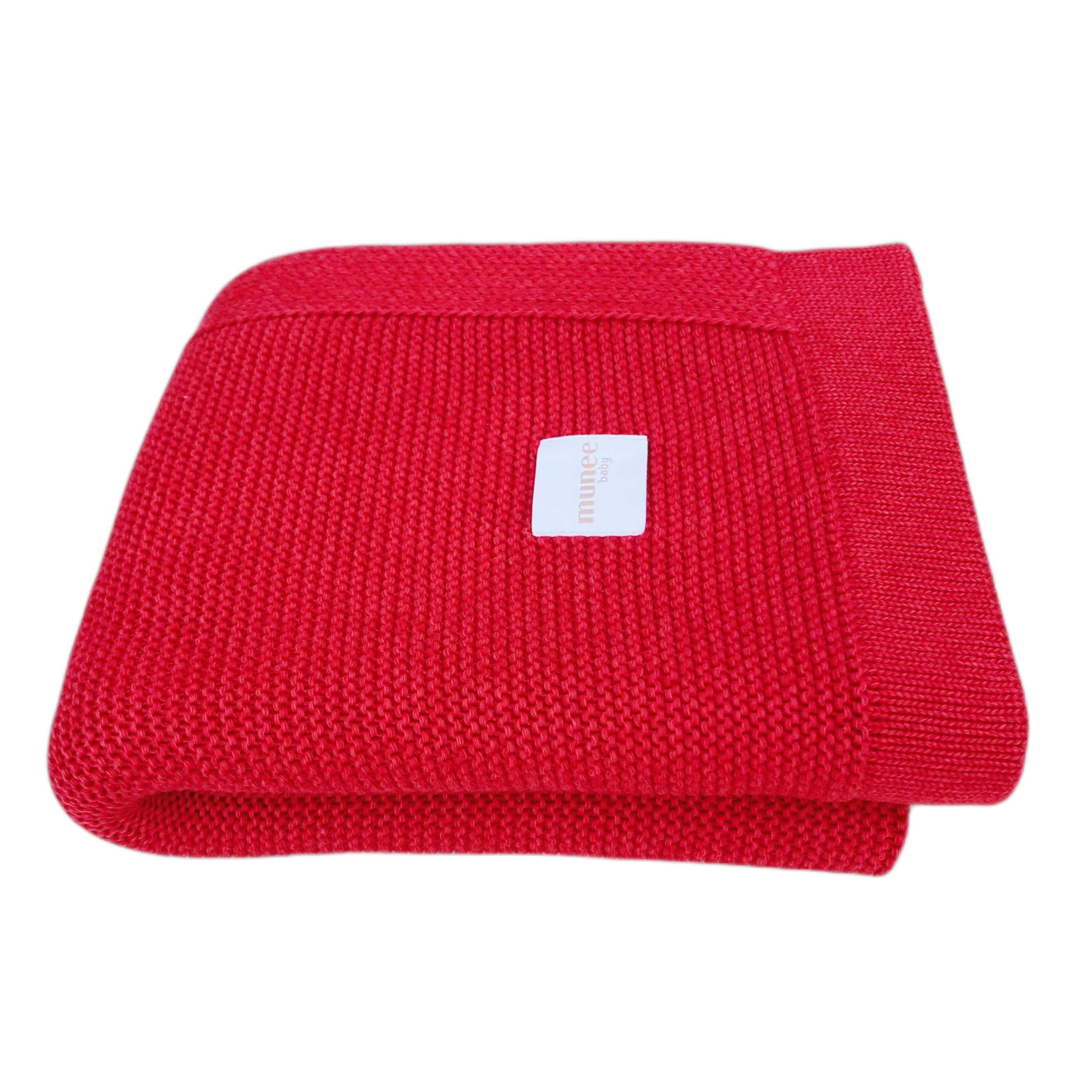 Luxury Bamboo™ | Coperta trama classica 80x100 cm ROSSO