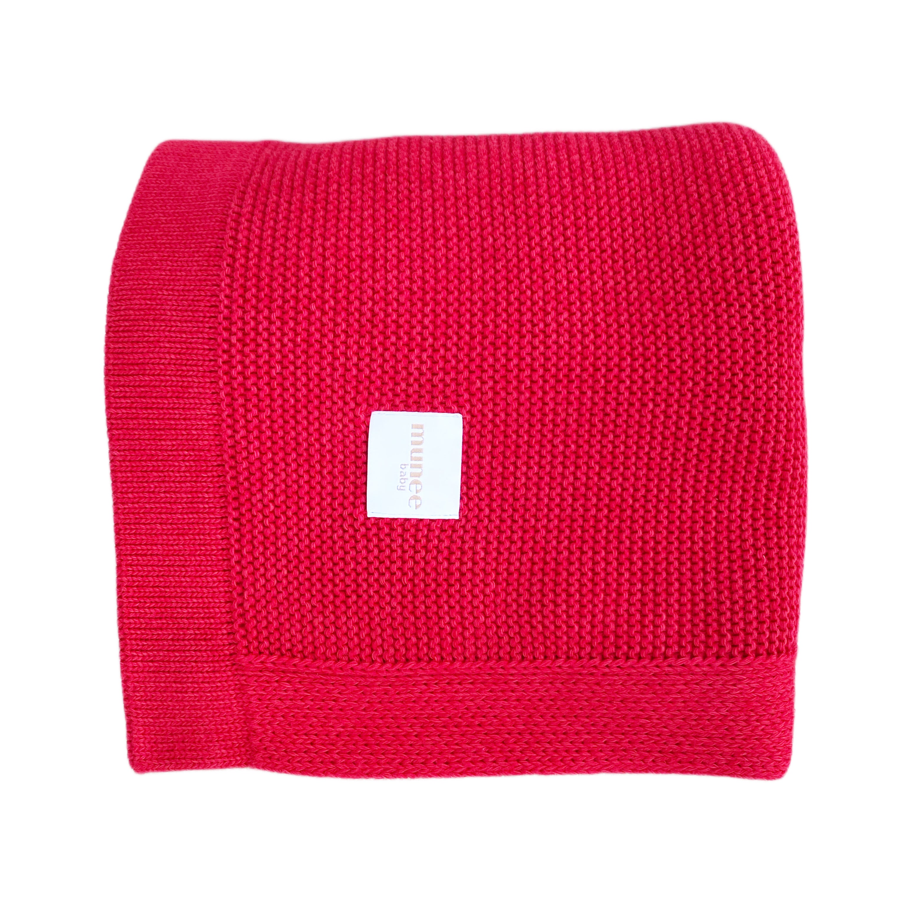 Luxury Bamboo™ | Coperta trama classica 80x100 cm ROSSO